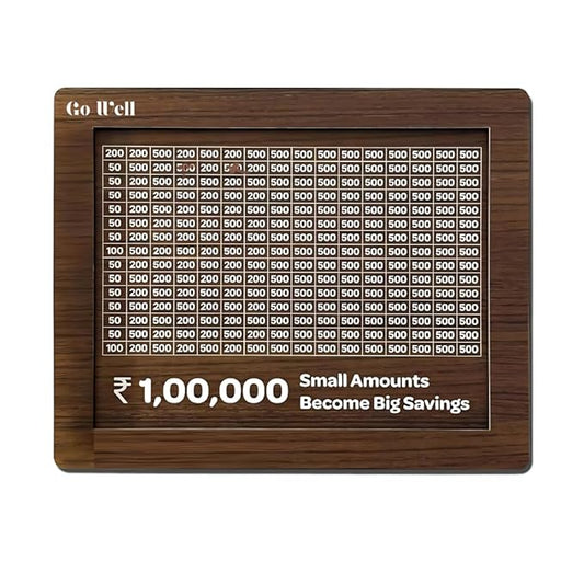 Wood Wooden Piggy Bank for Kids & Adults