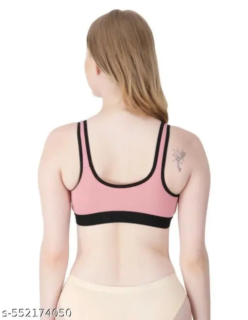Sports  Exercise gym Running Bra Non Padded -3