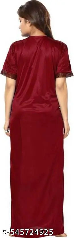 Nightdress With Robe Set