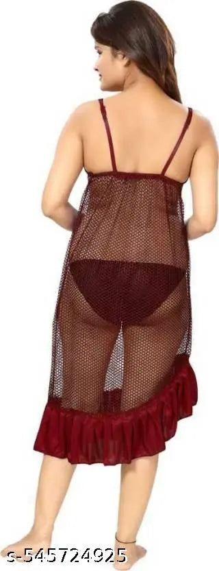 Nightdress With Robe Set