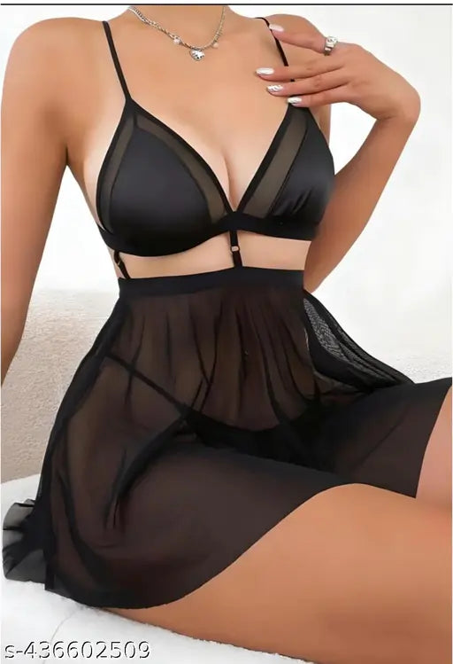 Babydoll sexy lingerie Set