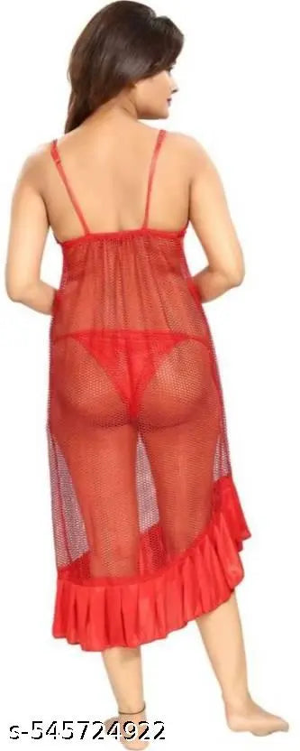 Nightdress With Robe Set