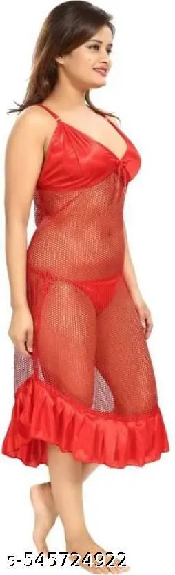Nightdress With Robe Set