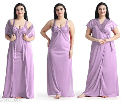 Night Set With Robe