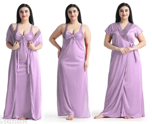 Night Set With Robe