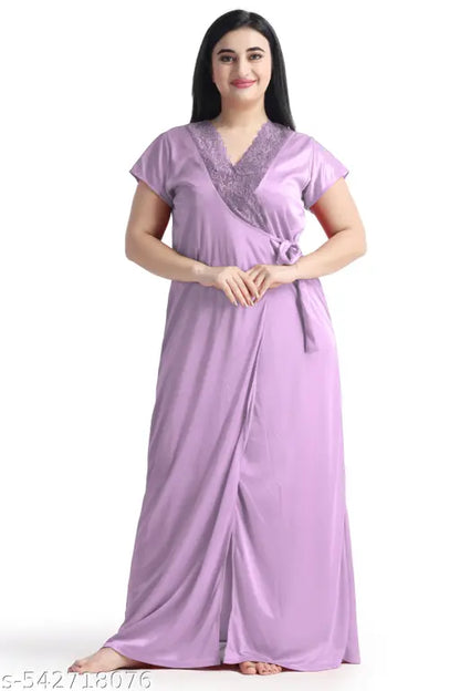 Night Set With Robe