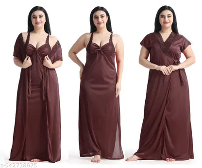 Night Set With Robe